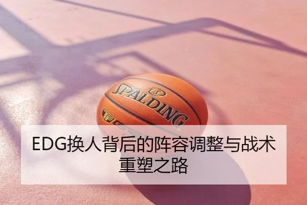 EDG换人背后的阵容调整与战术重塑之路