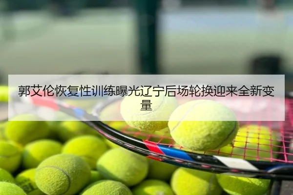 郭艾伦恢复性训练曝光辽宁后场轮换迎来全新变量